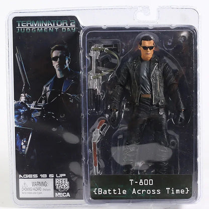 Terminator 2 T-800 NECA Action Figure 7" Arnold Schwarzenegger Collectible Model