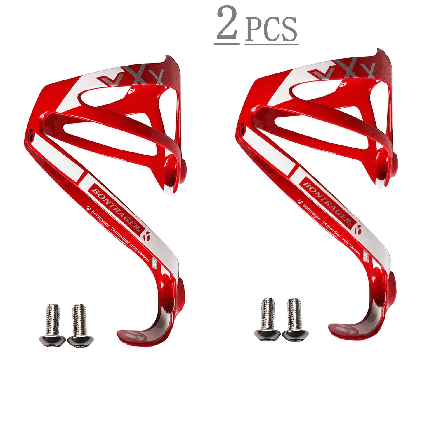Carbon Fiber Bike Water Bottle Cage 2Pack Ultra Light MTB Road