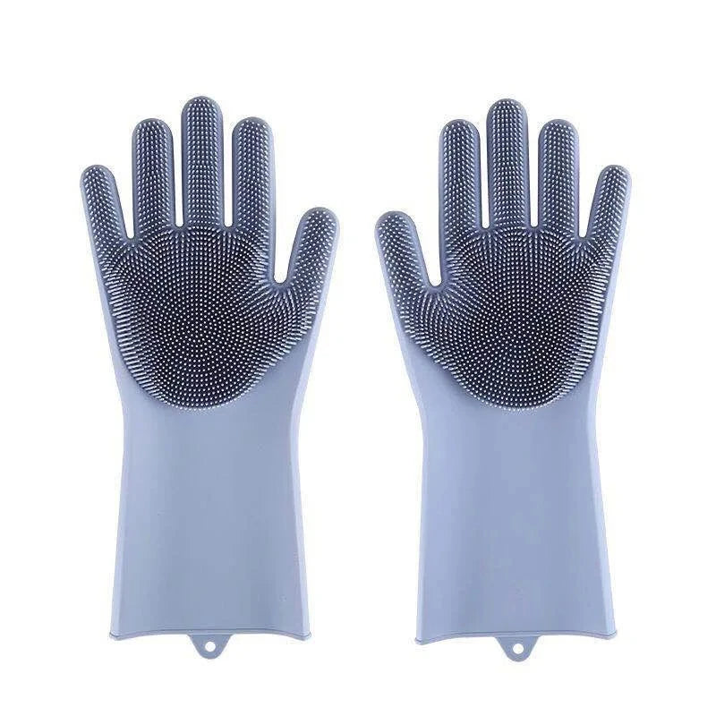 💧 SilkPaws Grooming Massage Gloves