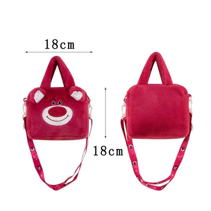 🎀  KawaiiSanrio™ Plush Crossbody Bag – Hello Kitty, Kuromi & Melody Handbag