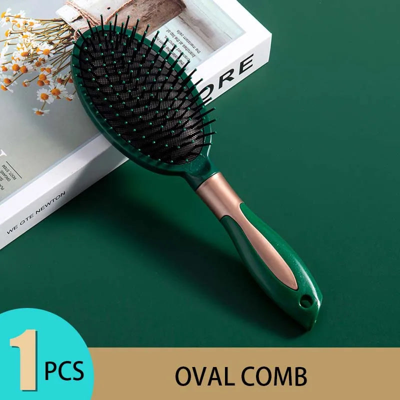 KLINA Air Cushion Hairbrush – Scalp Massage & Detangling Comb