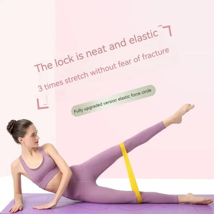 Mini Fitness Resistance Bands – Latex Stretch Circles for Strength Training & Flexibility