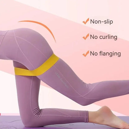 Mini Fitness Resistance Bands – Latex Stretch Circles for Strength Training & Flexibility