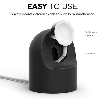 ⚡WatchDock™ Silicone Charger Stand – Apple Watch Series 1–9 & Ultra