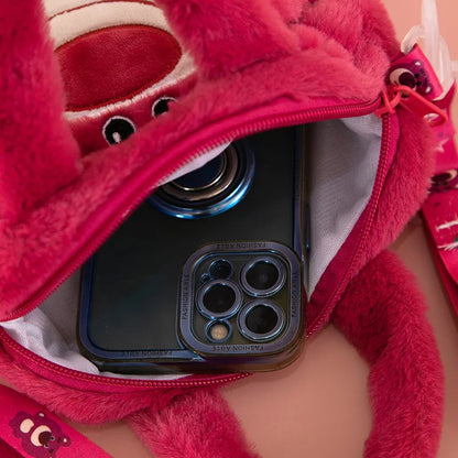 🎀  KawaiiSanrio™ Plush Crossbody Bag – Hello Kitty, Kuromi & Melody Handbag