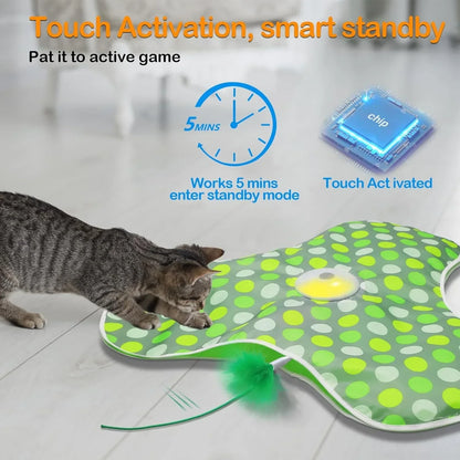 🐭 FeatherPounce Automatic Play Companion