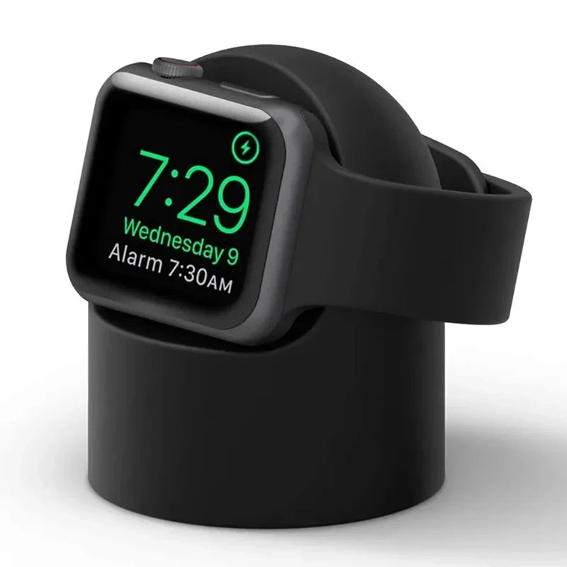 ⚡WatchDock™ Silicone Charger Stand – Apple Watch Series 1–9 & Ultra