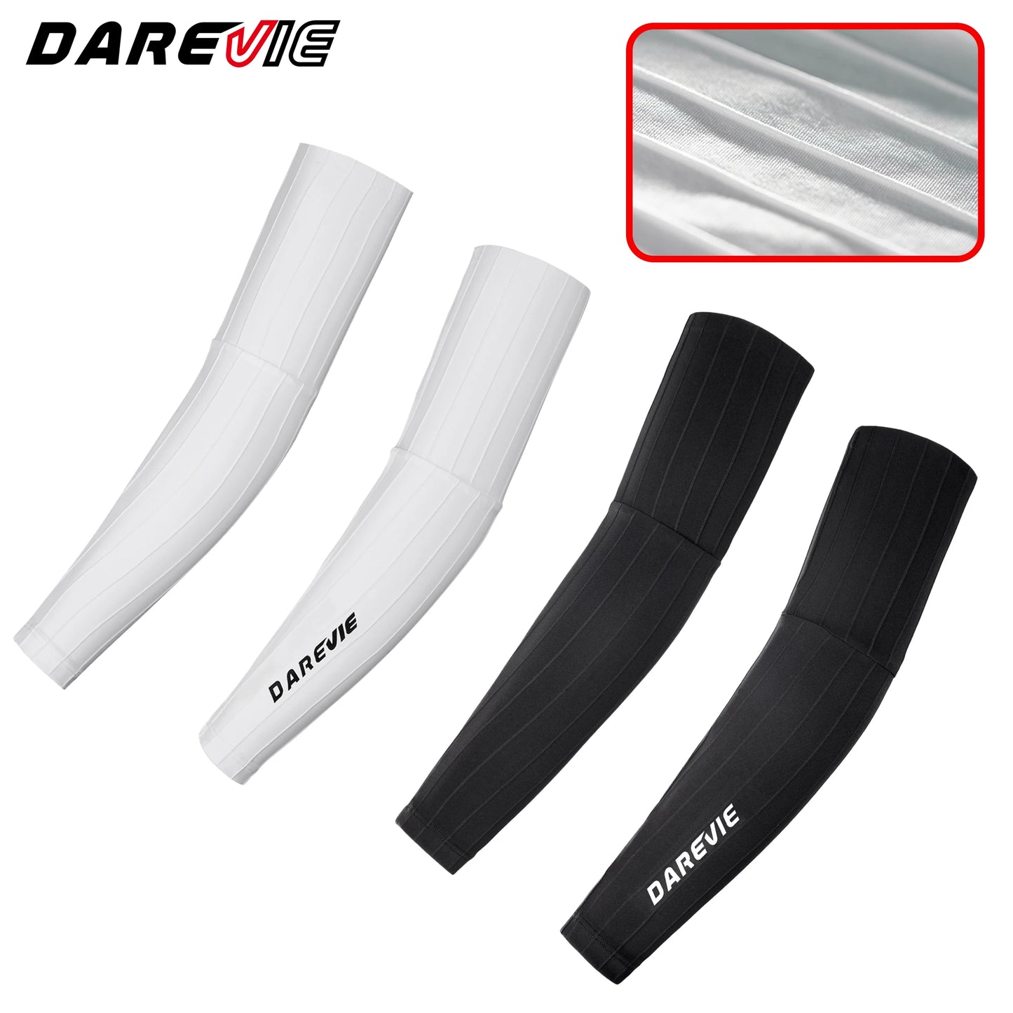 DAREVIE Race Level Cycling Arm Sleeves AERO Quick Dry High Speed Bike Gear