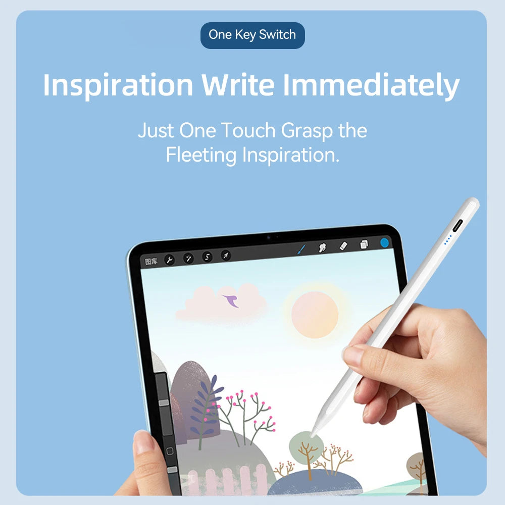 iPen Max™ 2025 Smart Stylus for iPad – Auto Magnetic & Quick Charge
