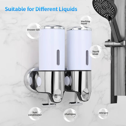 Refillable Wall Soap Dispenser – Bathroom and Toilet Essentials
