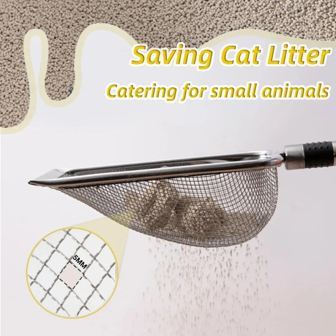 😺 2CleanPaw™ Metal Cat Litter Scoop – Rust-Resistant, Ergonomic & Heavy-Duty
