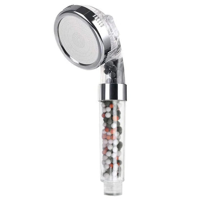 AquaSpa™ High Pressure Shower Head – 3 Functions Water Saving Anion Filter