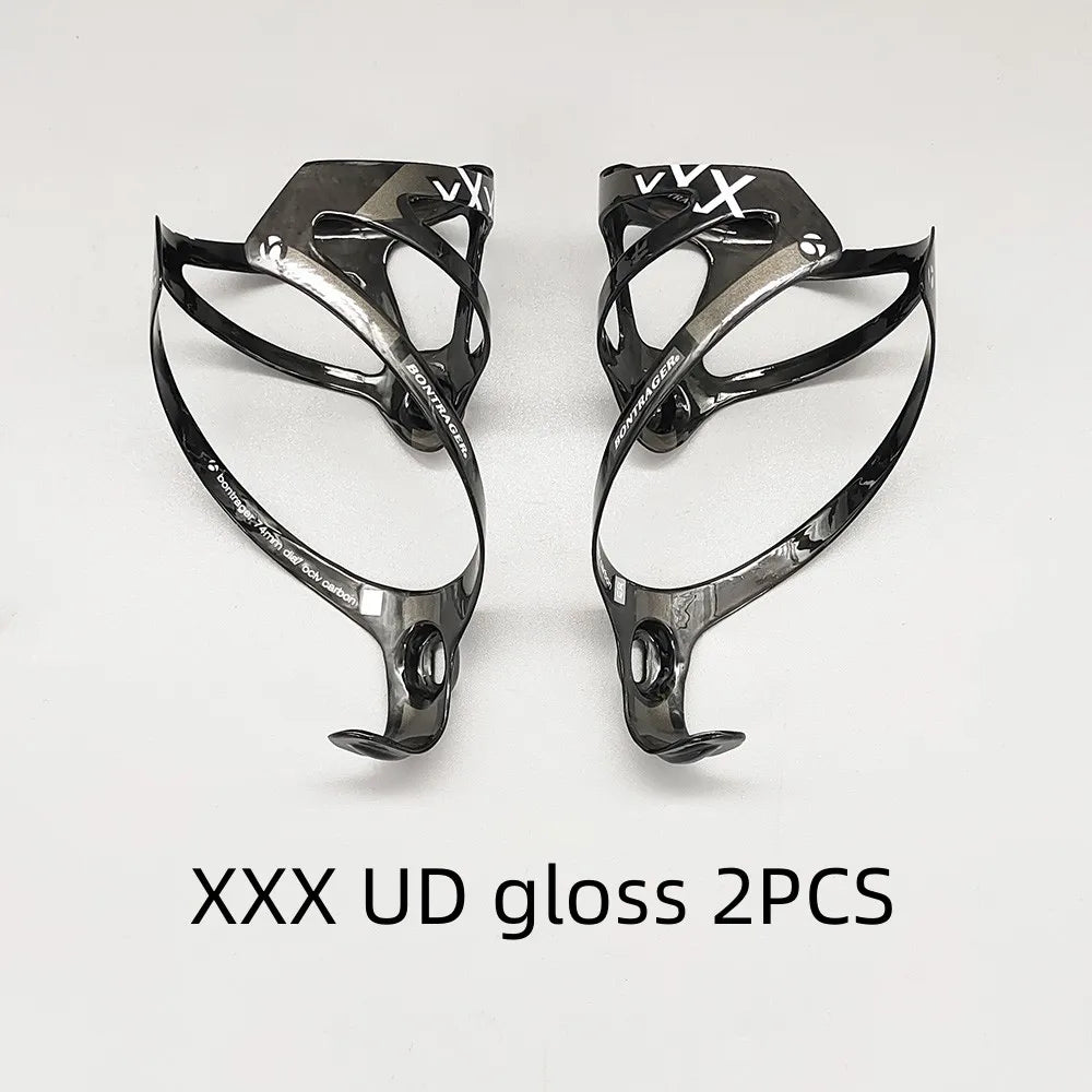 2PCS UD Carbon Fiber Bike Bottle Cage Ultralight MTB Road Water Holder