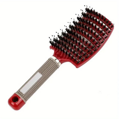 CurlyEase™ Scalp Massage Hair Brush – Wet & Dry Hair Detangling Tool