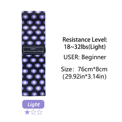 Booty Bands for Women – Fabric Elastic Resistance Loops for Glutes, Legs & Fitness Training